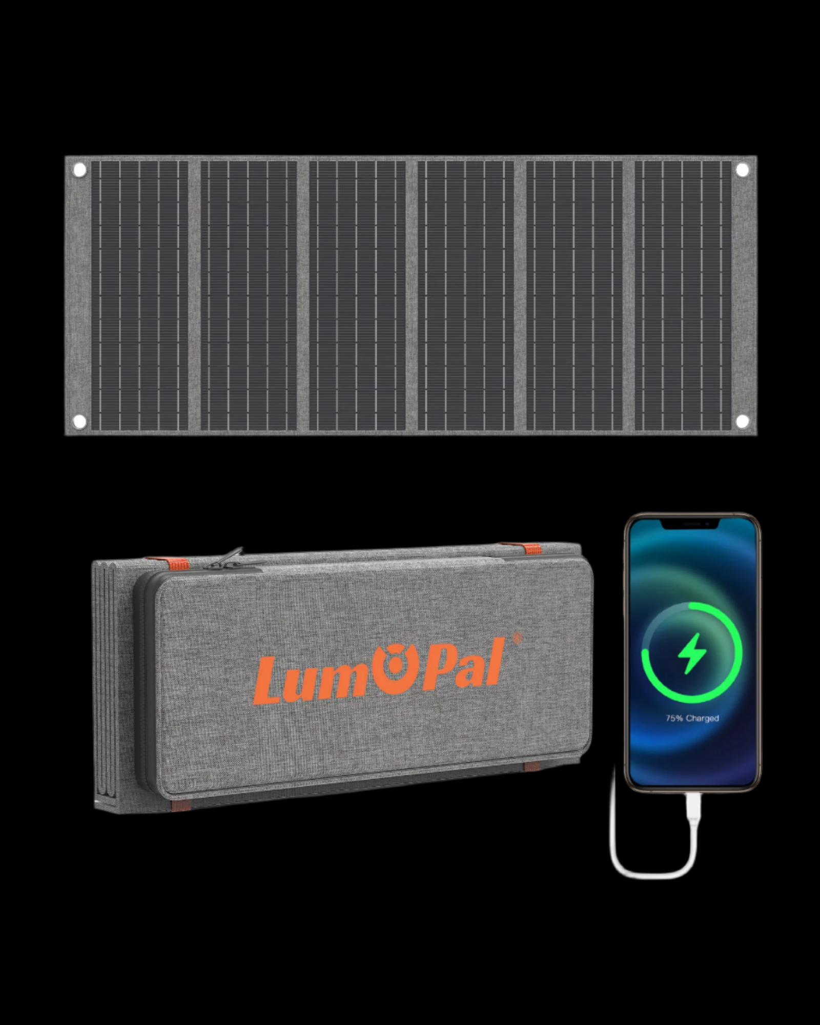 Lumopal: LUM Pocket 30W Foldable Solar Panel-0