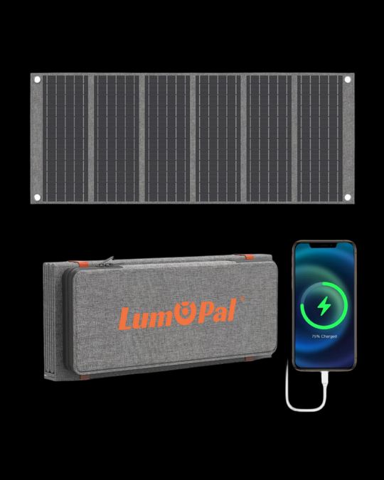 Lumopal: LUM Pocket 30W Foldable Solar Panel-0