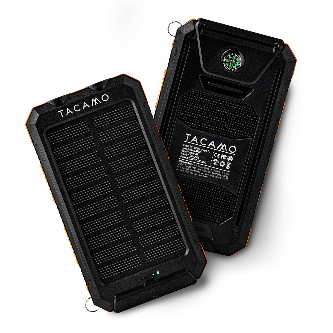 TITAN Survival: TACAMO Solar Power Bank, USB Rechargeable