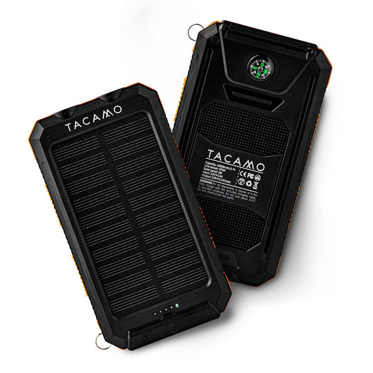 TITAN Survival: TACAMO Solar Power Bank, USB Rechargeable