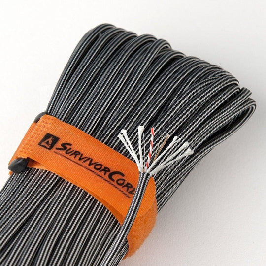 TITAN Survival: SurvivorCord | BLACK STEEL