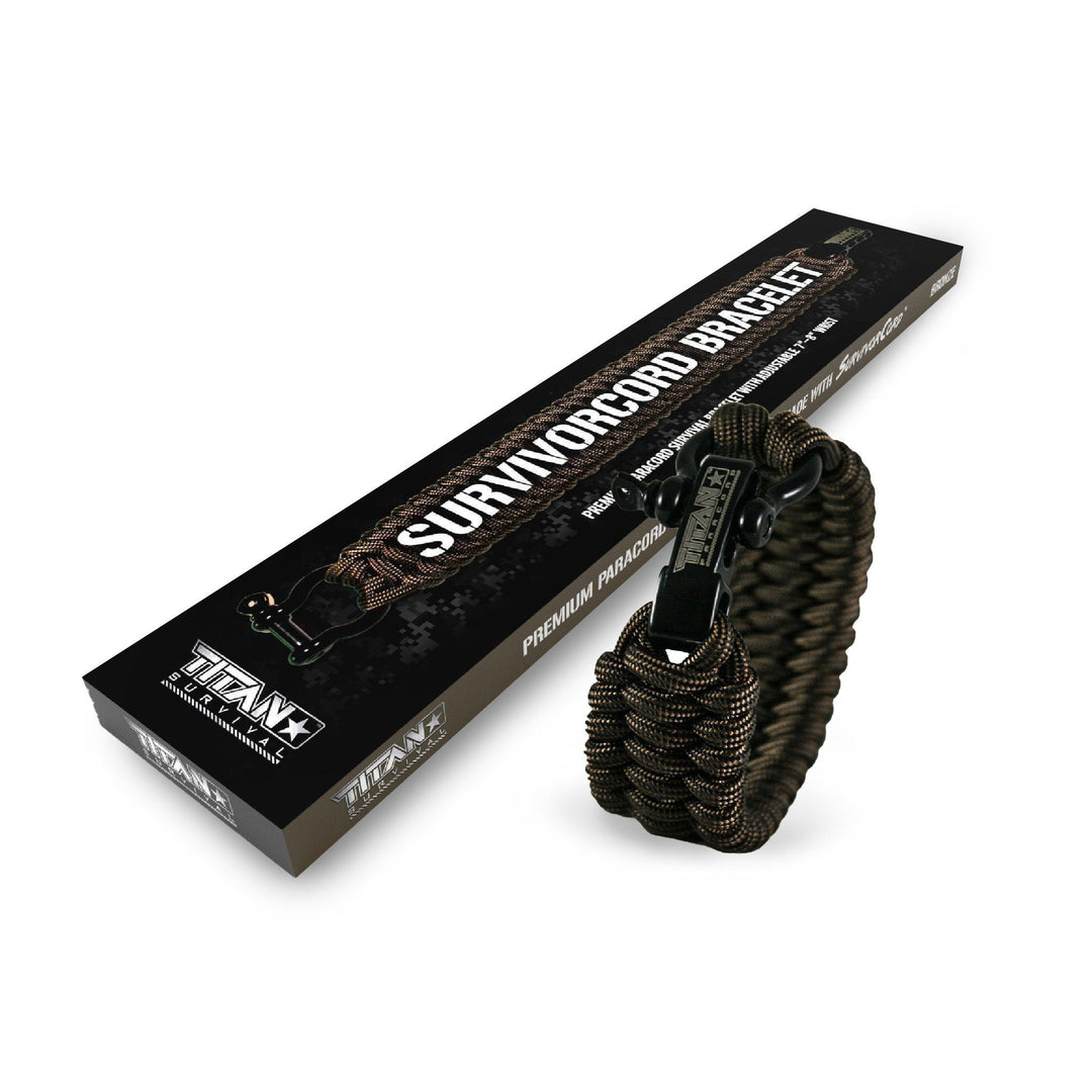TITAN Survival: SurvivorCord Paracord Survival Bracelets