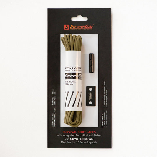 TITAN Survival: SurvivorCord Survival Boot Laces