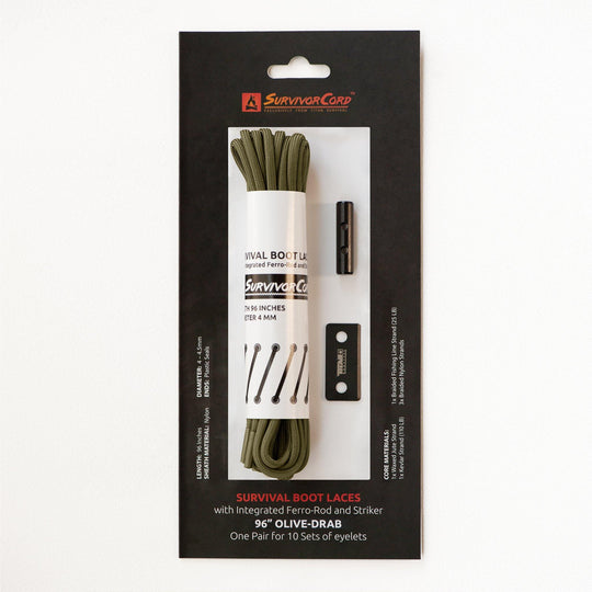 TITAN Survival: SurvivorCord Survival Boot Laces