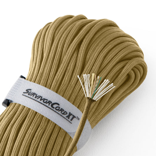 TITAN Survival: SurvivorCord XT Paracord (USA) | 100 FOOT