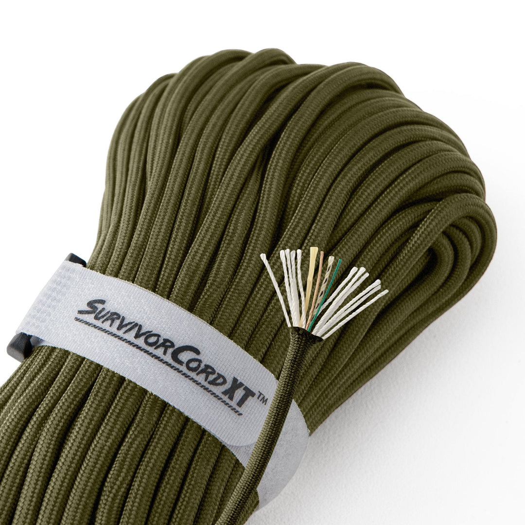 TITAN Survival: SurvivorCord XT Paracord (USA) | 100 FOOT