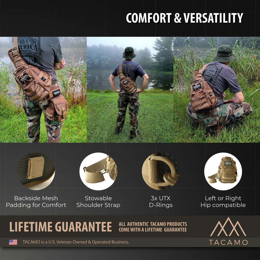 TITAN Survival: SB10 10L Tactical Crossbody Shoulder Bag